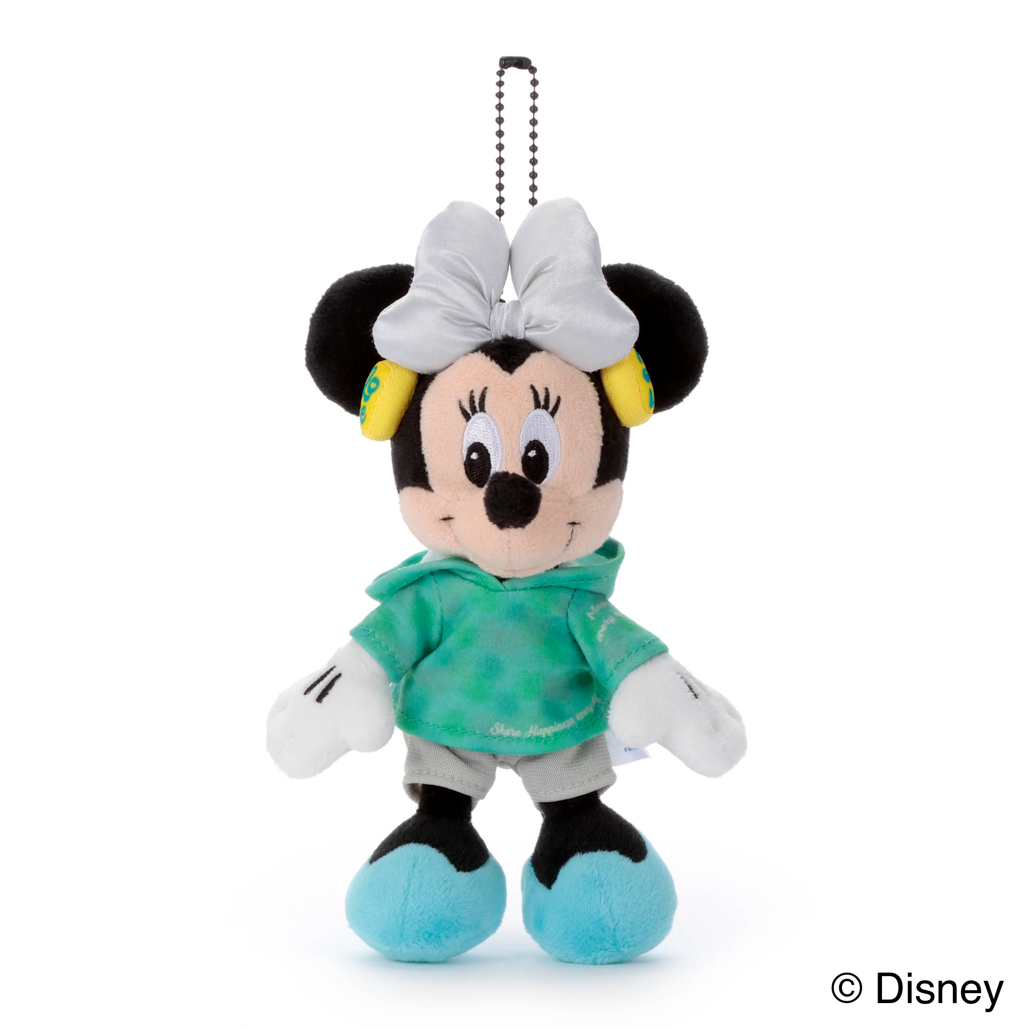 【Disney THE MARKET限定】ミッキー・イン・リアル・ライフ＜ダンス＞ ミニーマウス ボールチェーンマスコット