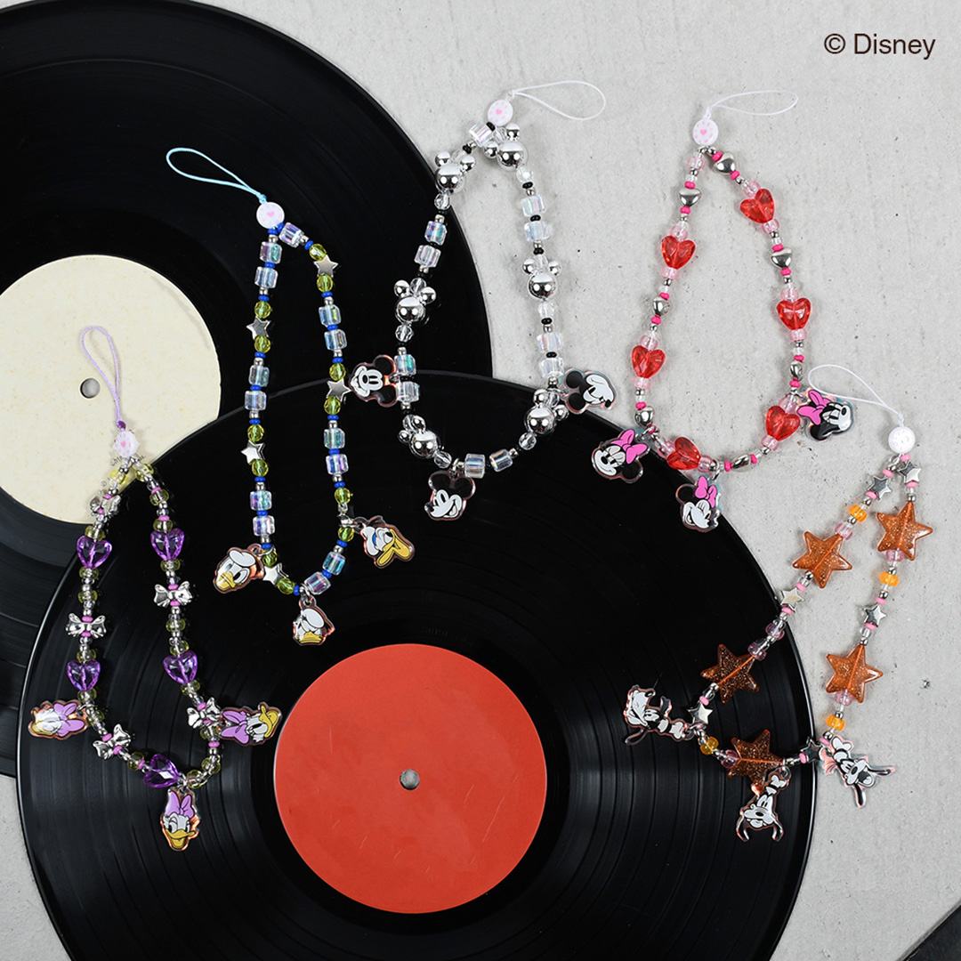 【Disney THE MARKET先行】SKINNYDIP フォンストラップ ヴィンテージ