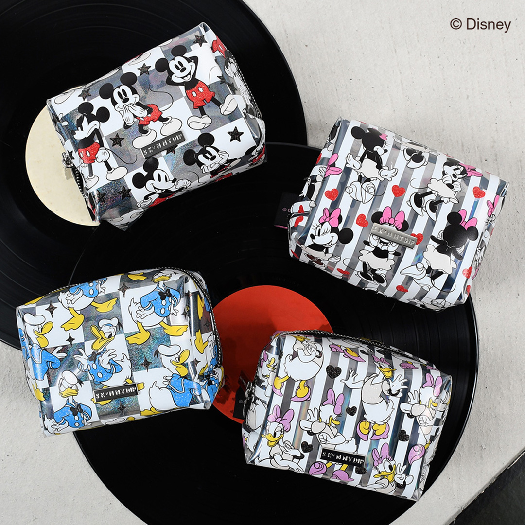 【Disney THE MARKET先行】SKINNYDIP ポーチ ヴィンテージ