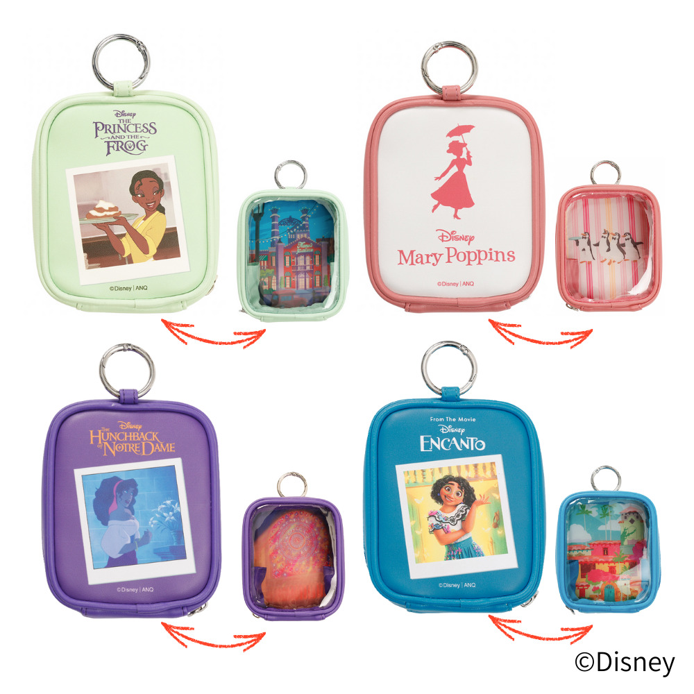 【Disney THE MARKET限定】ブラインドクリアポーチ