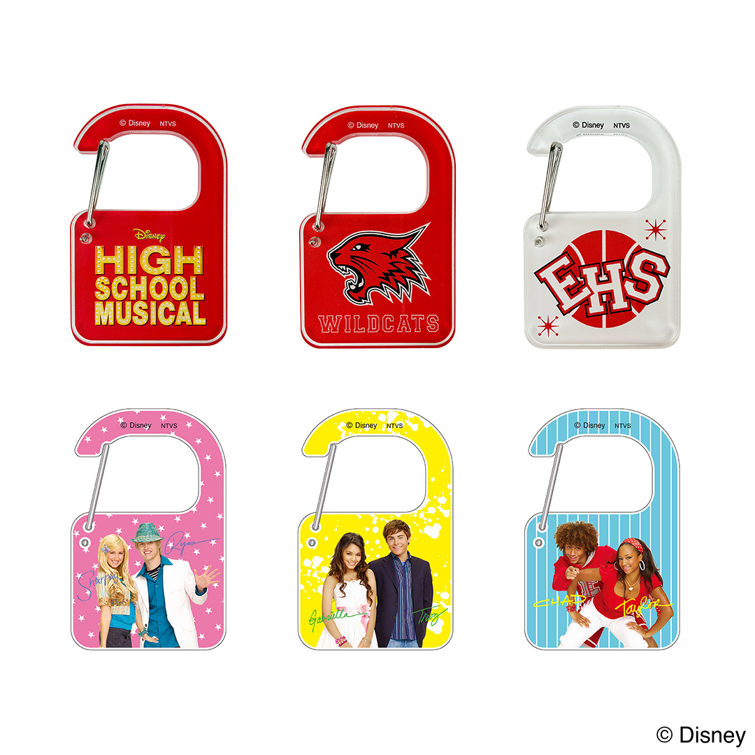 【Disney THE MARKET先行】ハイスクール・ミュージカル　アクリルカラビナコレクション
