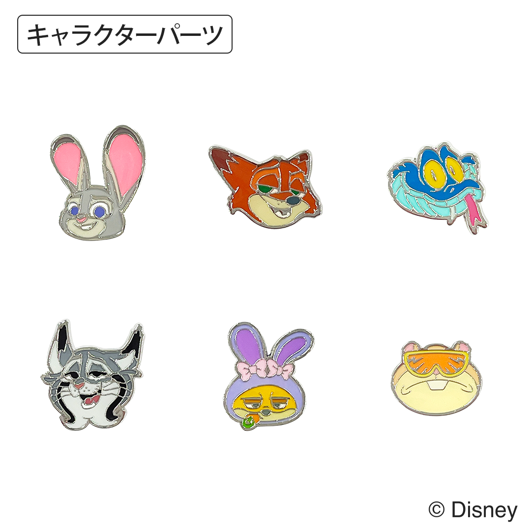 【8月11日発売・Disney THE MARKET先行】キャラタグ【ズートピア２】