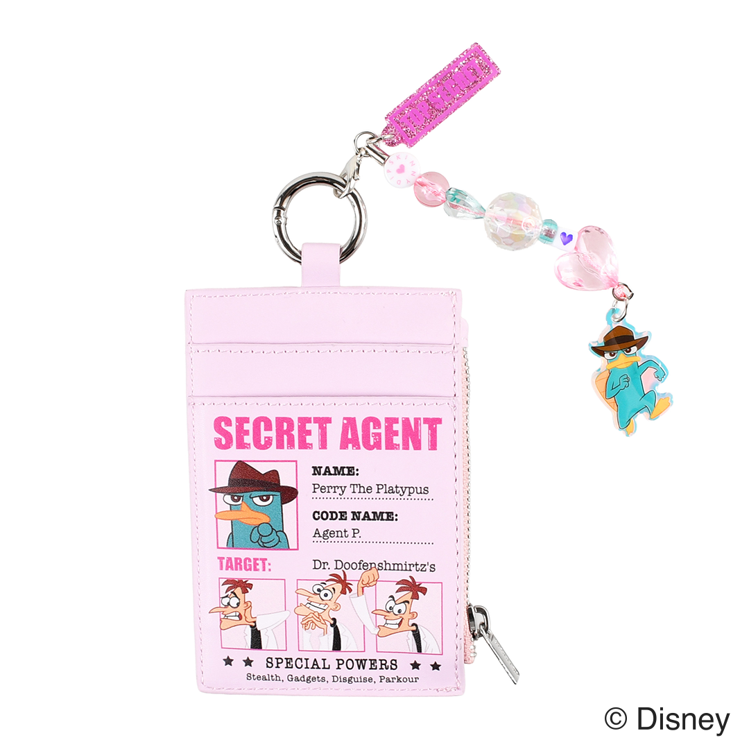 【Disney THE MARKET先行】IDケース　 フィニアスとファーブ　ペリー