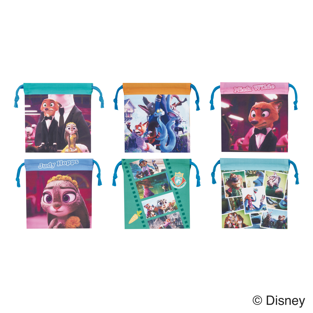 【Disney THE MARKET先行】ブラインド巾着　ズートピア2ファイナルフレーム