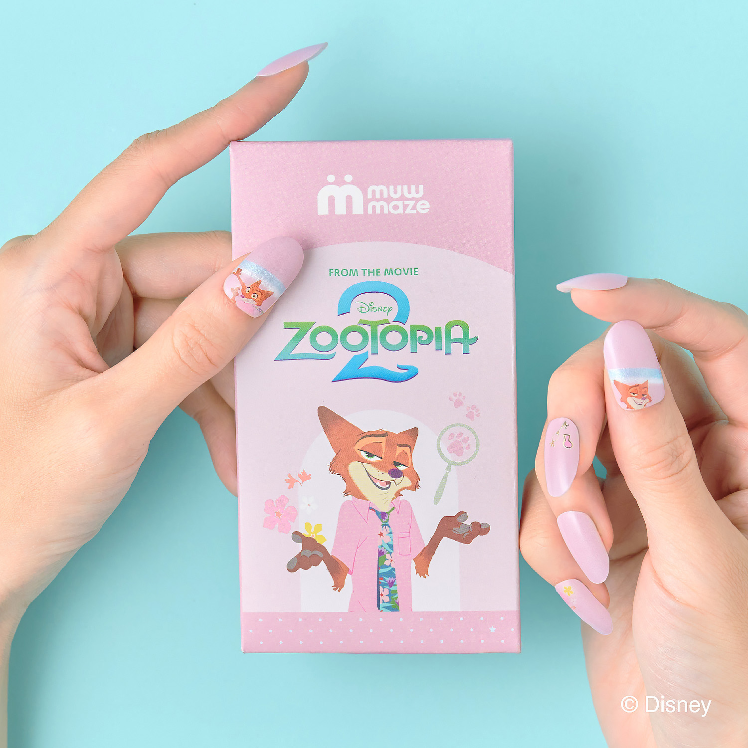 muw maze gel nail ズートピアコレクション 01 ジュディ/02 ニック