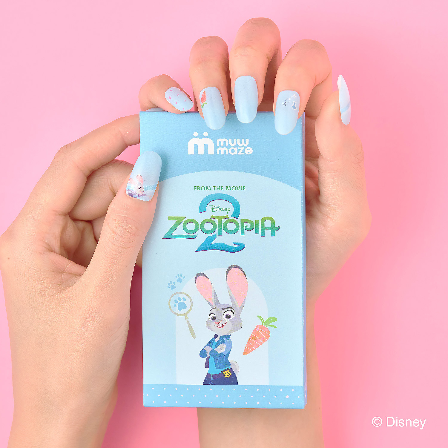 muw maze gel nail ズートピアコレクション 01 ジュディ/02 ニック