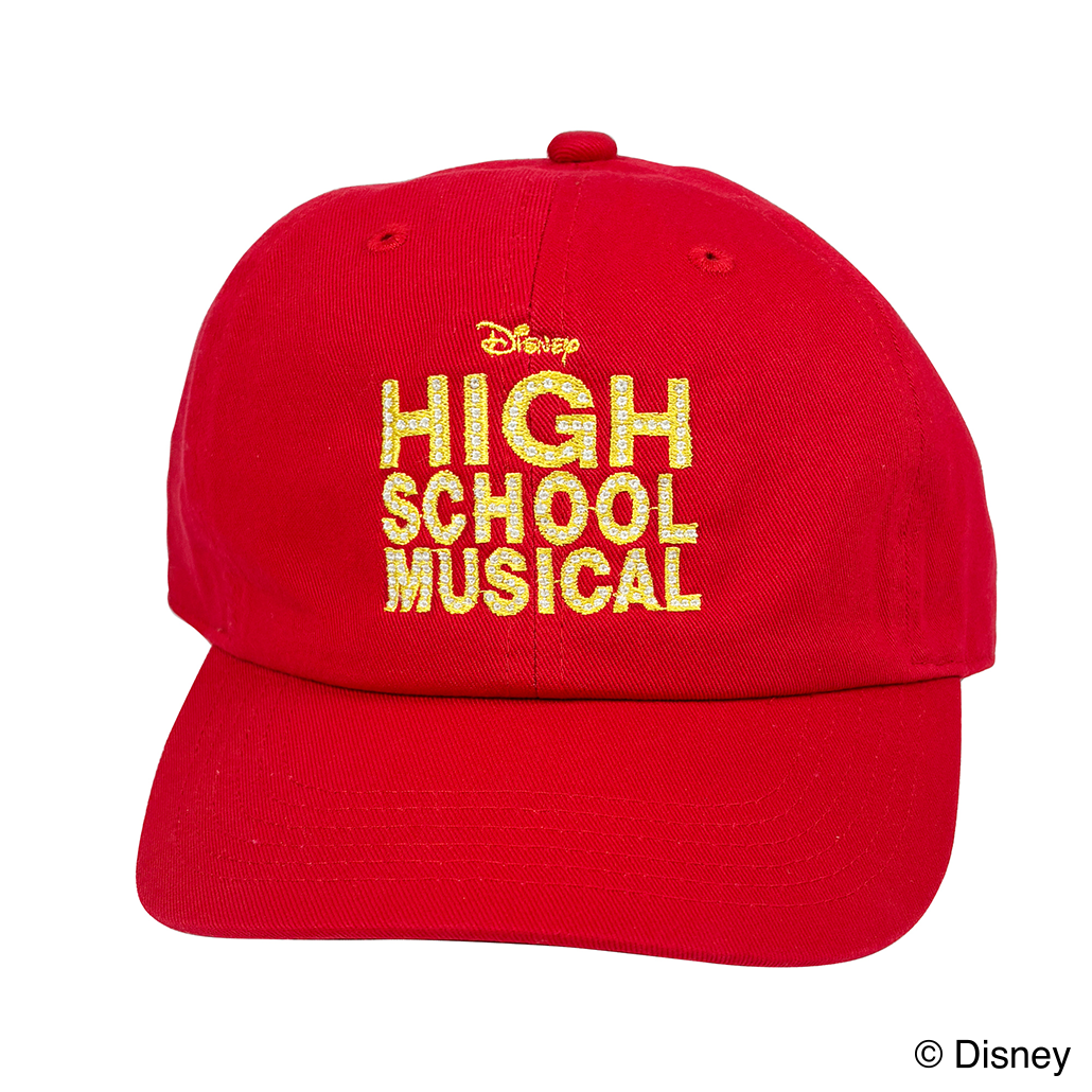【Disney THE MARKET先行】ハイスクール・ミュージカル　ロゴキャップ