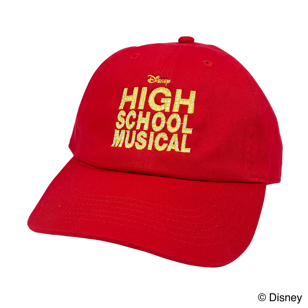 【Disney THE MARKET先行】ハイスクール・ミュージカル　ロゴキャップ