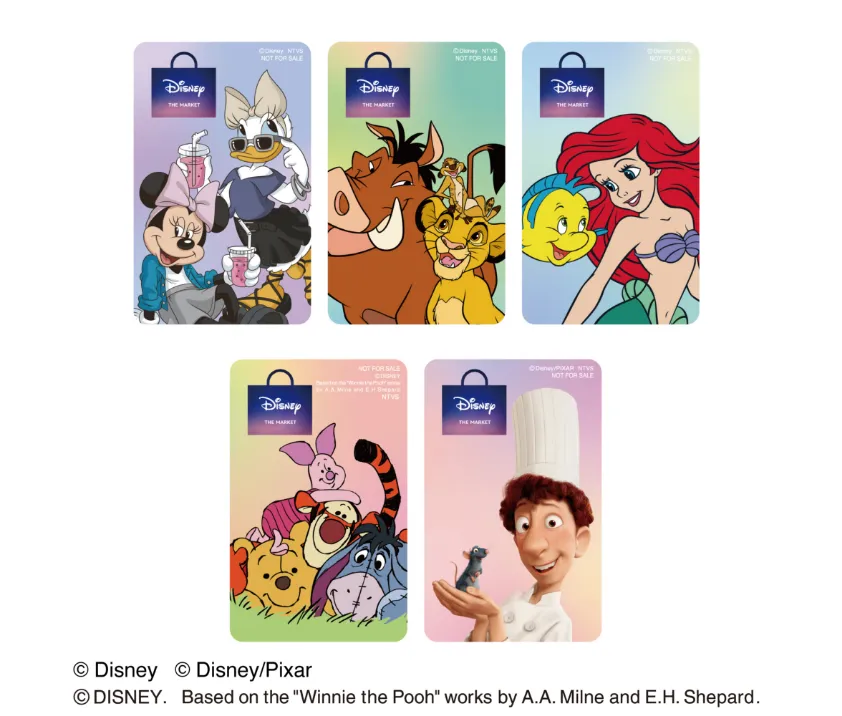 Disney THE MARKET 限定ノベルティをプレゼント ◆ 1 月 8 日～１月 12 日