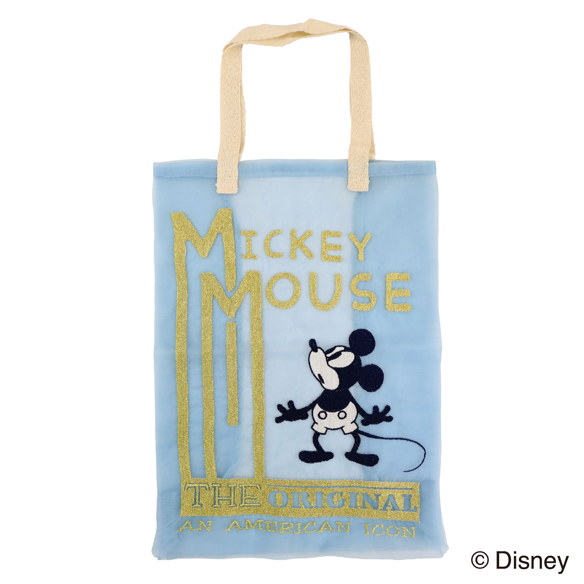 【Disney THE MARKET限定】ブリジット・タナカ ミッキー オーガンジートート