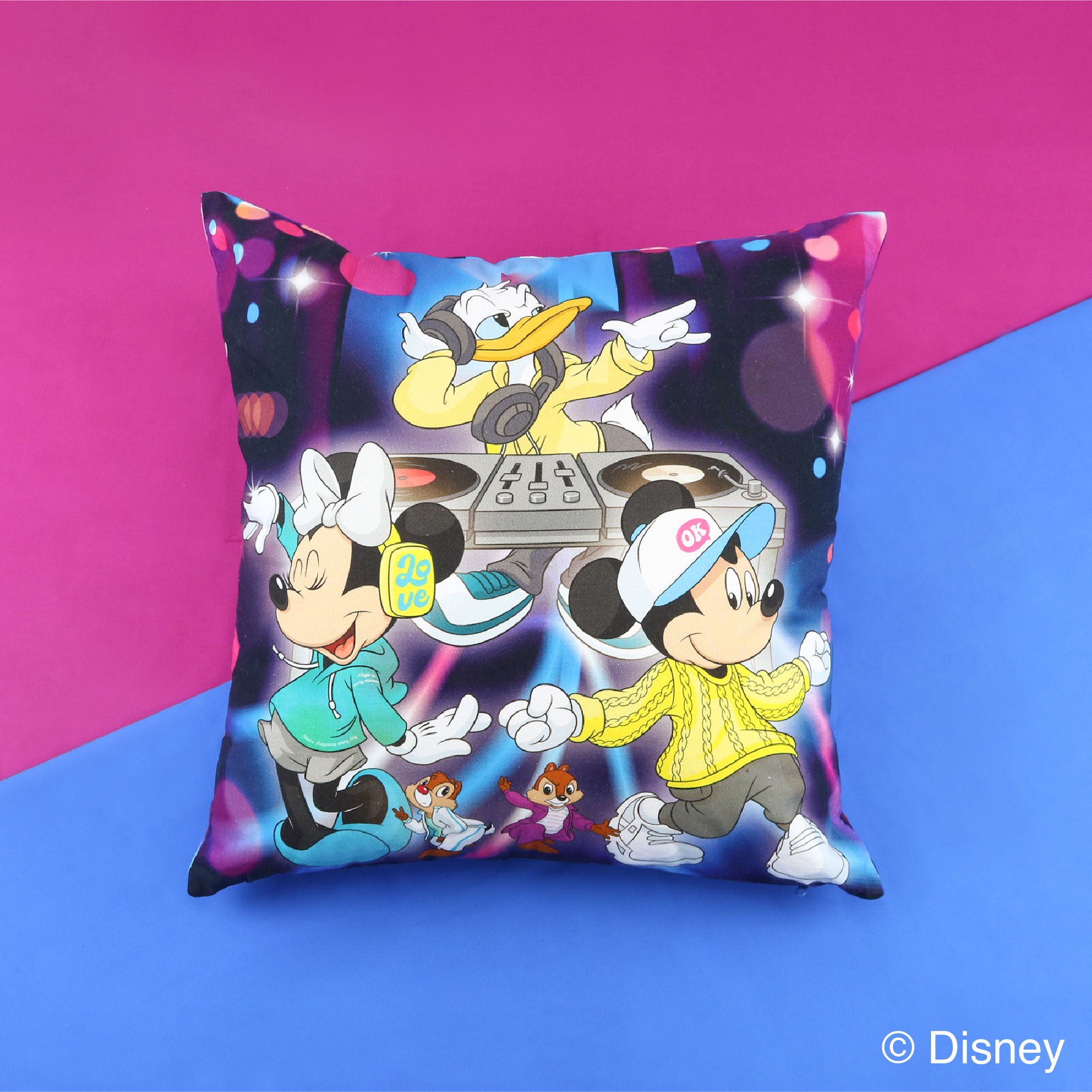 【Disney THE MARKET限定】ミッキー・イン・リアル・ライフ＜ダンス＞クッションカバー