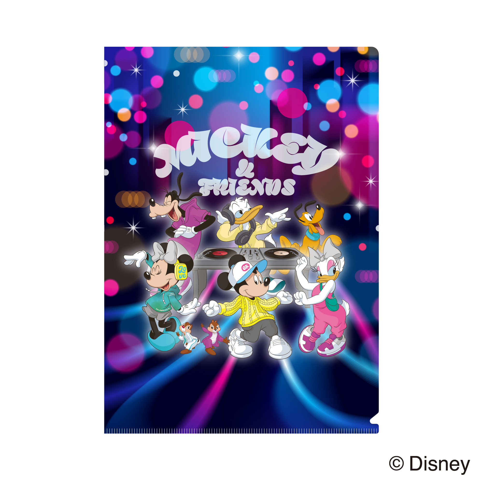 【Disney THE MARKET限定】ミッキー・イン・リアル・ライフ＜ダンス＞クリアファイル