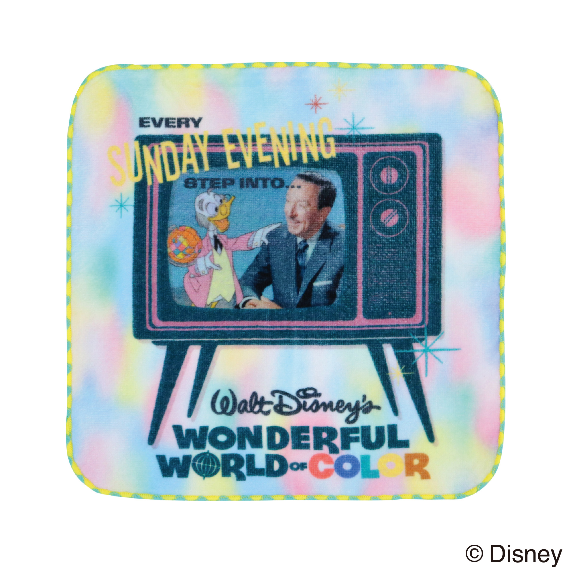 【Disney THE MARKET限定】ワンダフルワールド・オブ・カラー　ハンドタオル＜TV＞