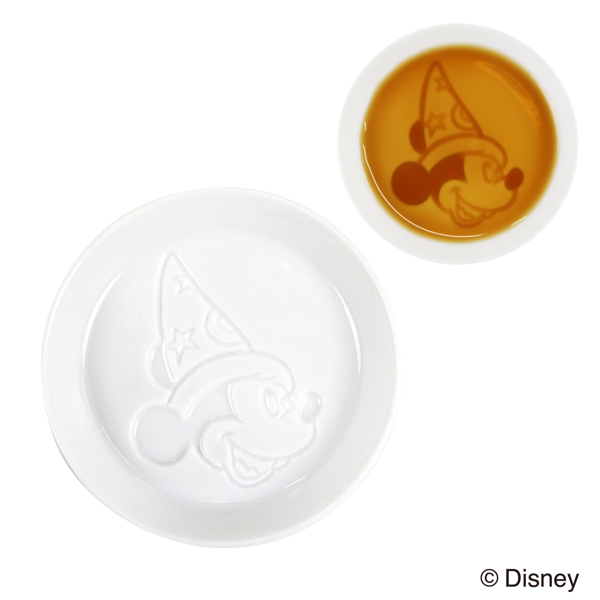 【Disney THE MARKET限定】ファンタジア＜シンプルカラー＞醤油皿（全2種）