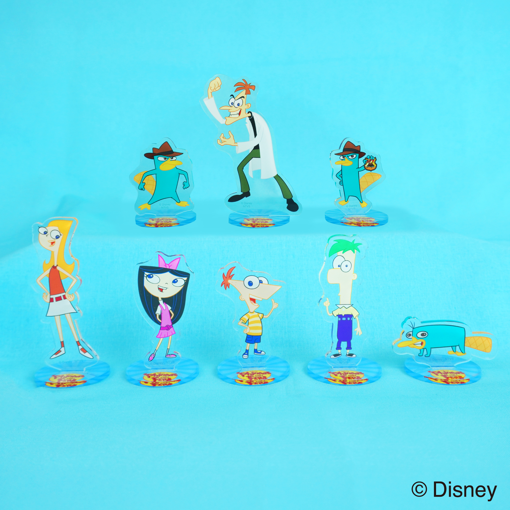 【Disney THE MARKET先行】フィニアスとファーブ　ブラインドアクリルスタンド（全8種）