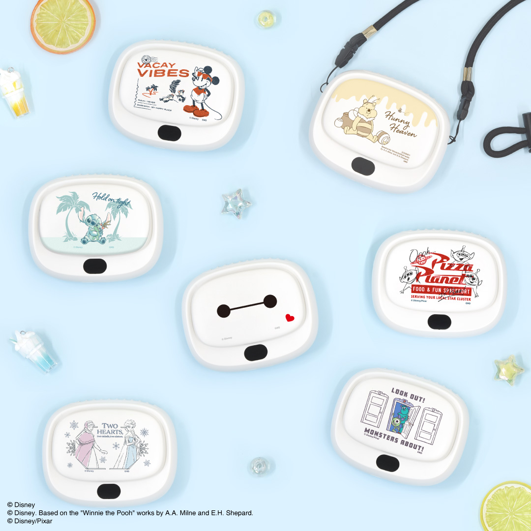 ディズニー、ディズニー・ピクサーキャラクター／3WAY クールファン ミッキーマウス・ベイマックス・スティッチ・くまのプーさん