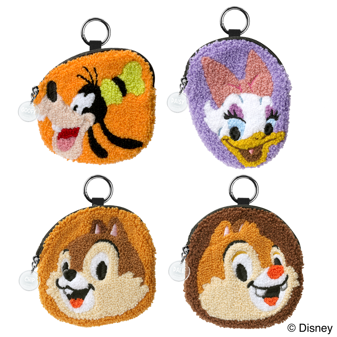 ガジェットポーチ [グーフィー]［デイジー］［チップ］［デール］