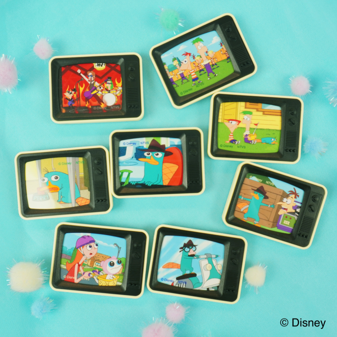 【Disney THE MARKET先行】フィニアスとファーブ　マグネットコレクション（全9種）