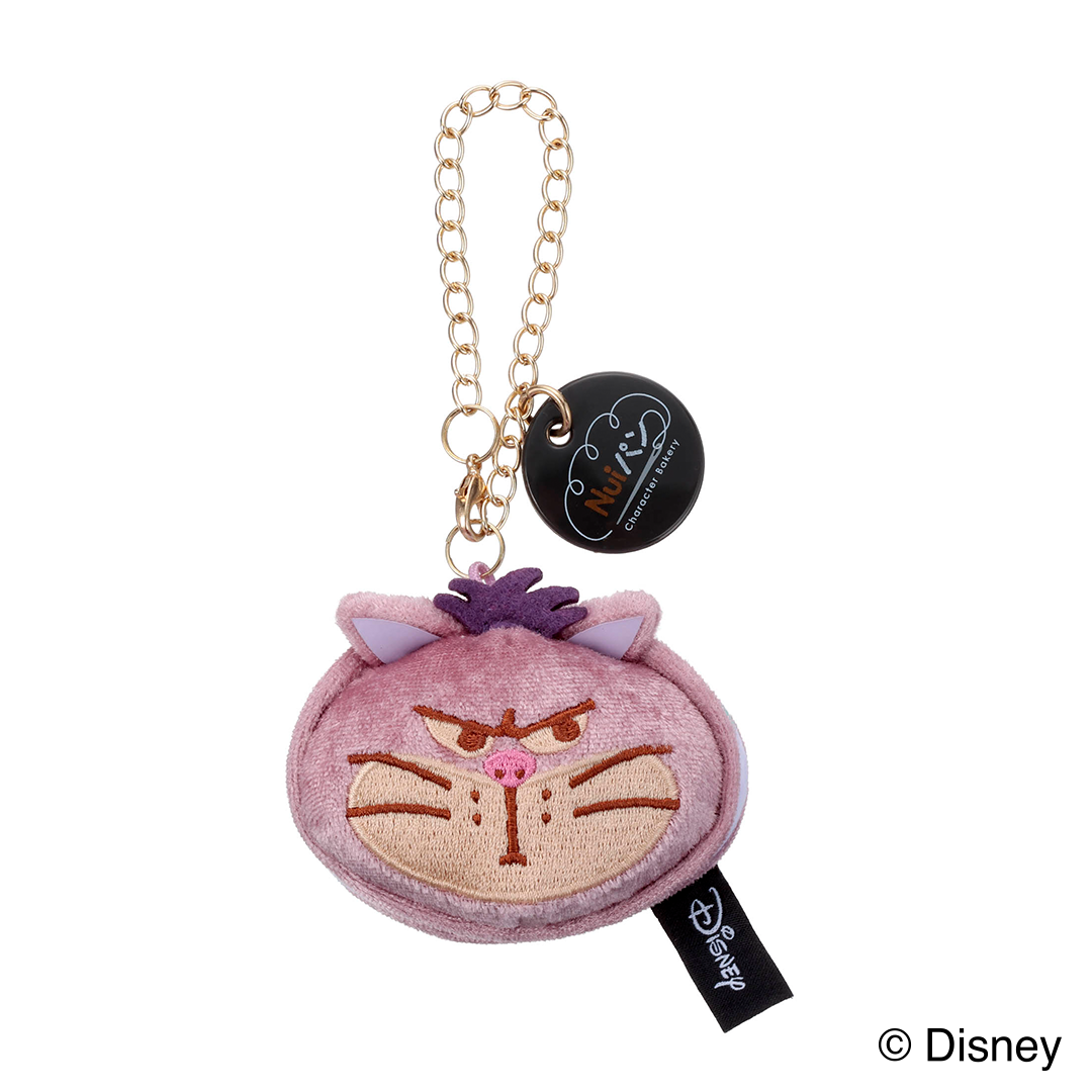 【Disney THE MARKET先行】Nuiパン／チェーンストラップマスコット／ブラックベリーチョコマカロン ルシファー／イチゴチョコマカロン チェシャ猫／ホワイトチョコマカロン ディズニー マリー