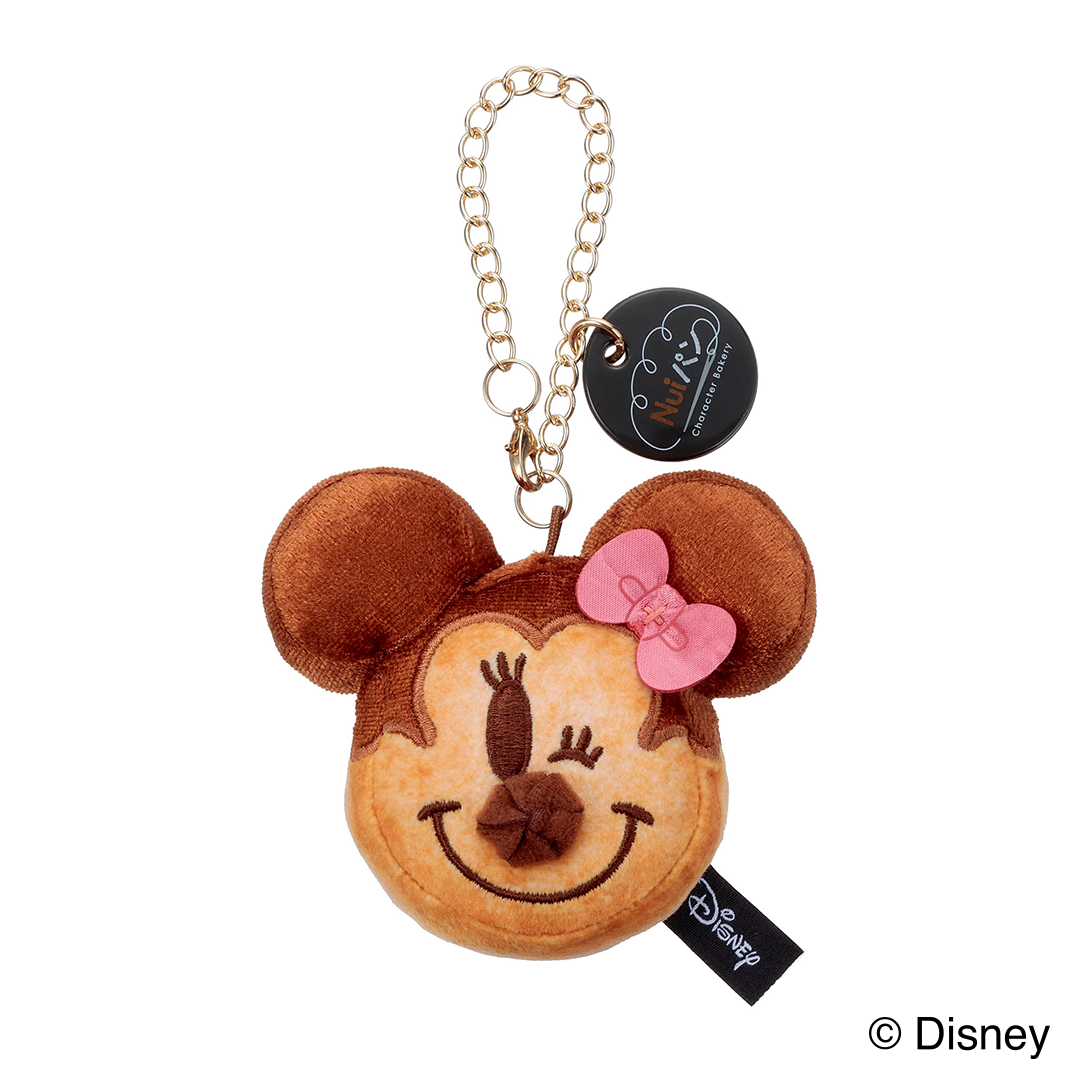 【Disney THE MARKET先行】Nuiパン／チェーンストラップマスコット／ドーナツ ミッキーマウス／ドーナツ ミニーマウス