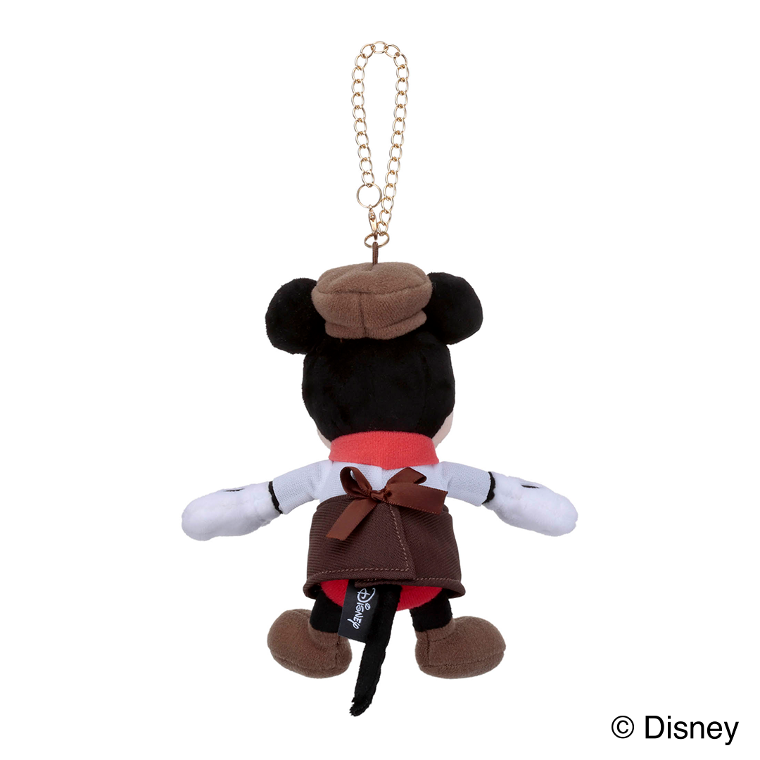 【Disney THE MARKET先行】チェーンストラップマスコット／パン屋コスチューム ミッキーマウス／パン屋コスチューム ミニーマウス