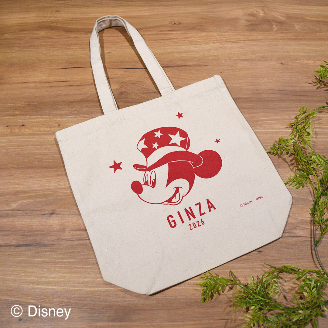 【Disney THE MARKET限定】会場限定 銀座 トートバッグ