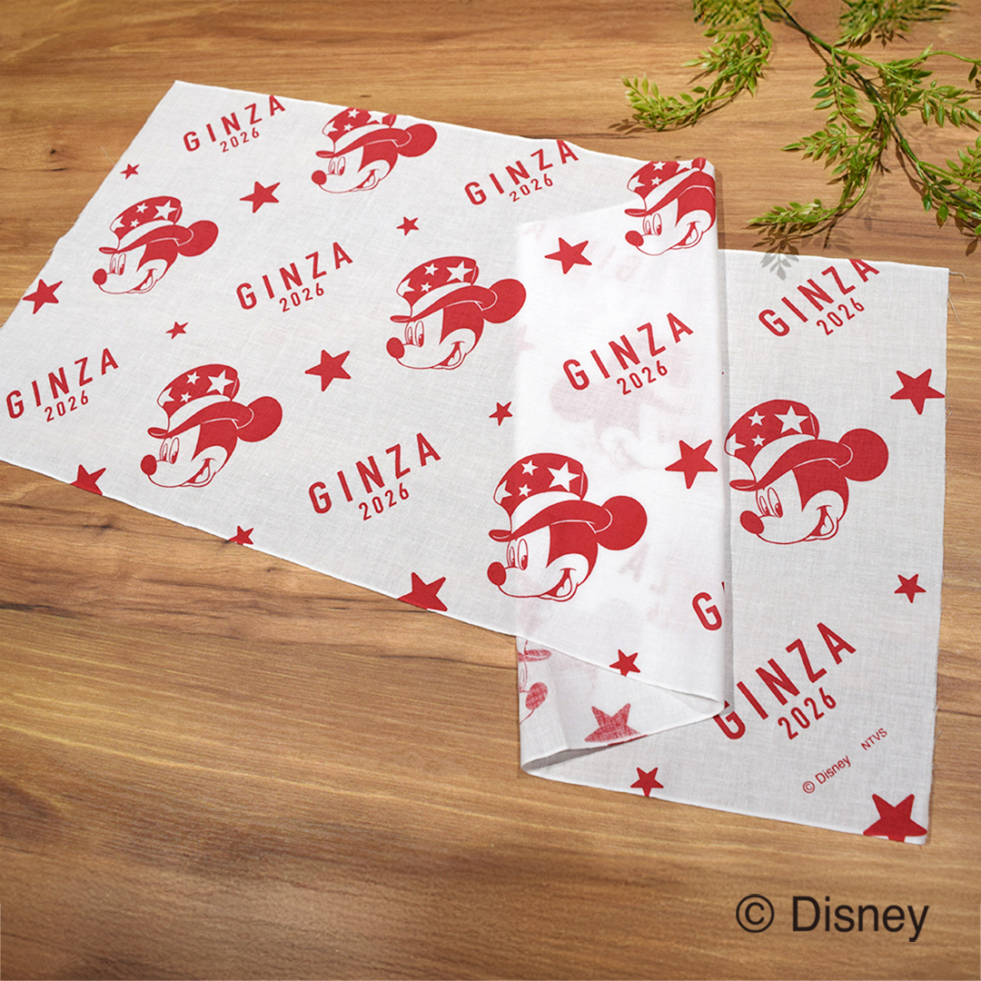 【Disney THE MARKET限定】会場限定 銀座 手ぬぐい