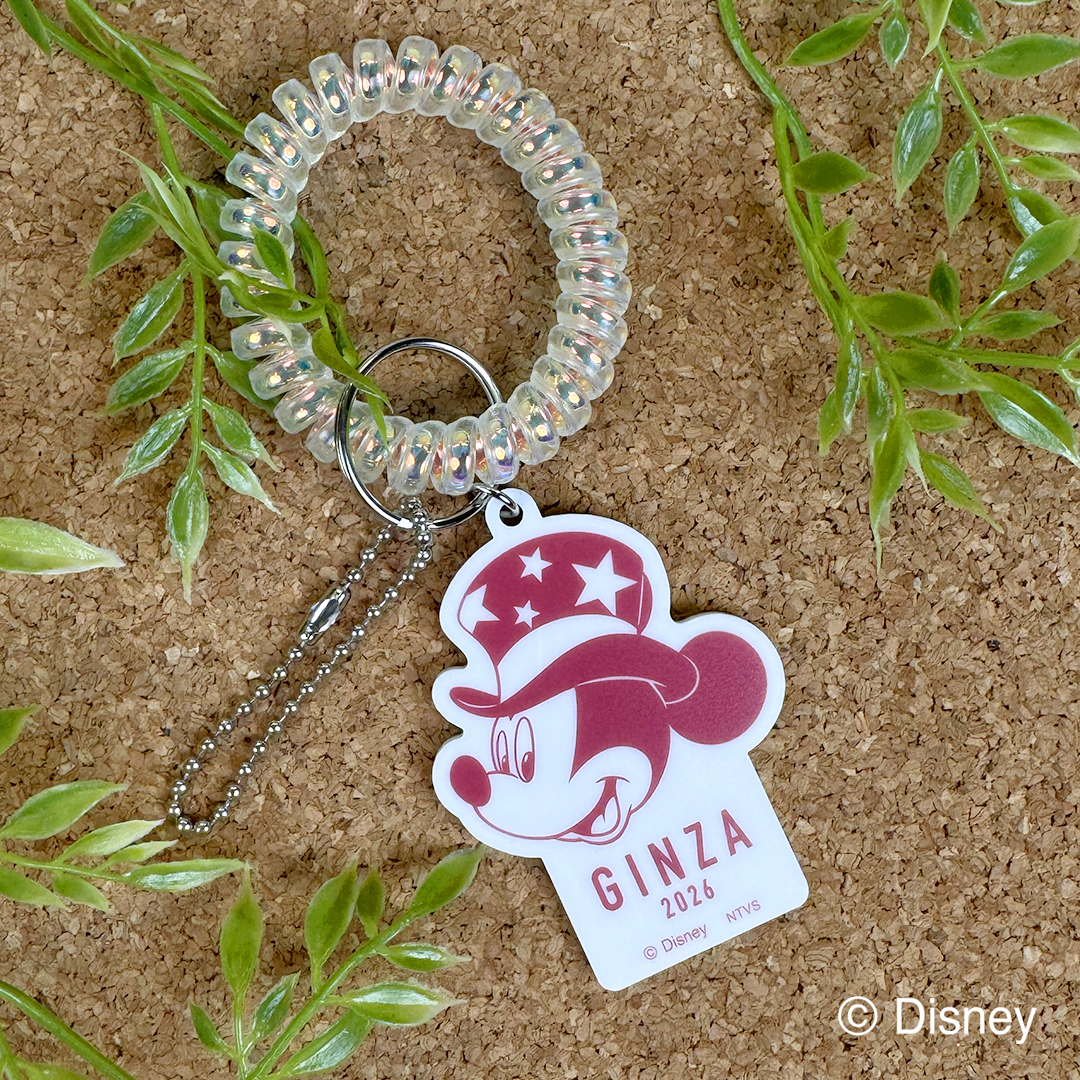 【Disney THE MARKET限定】会場限定 銀座 キーホルダー