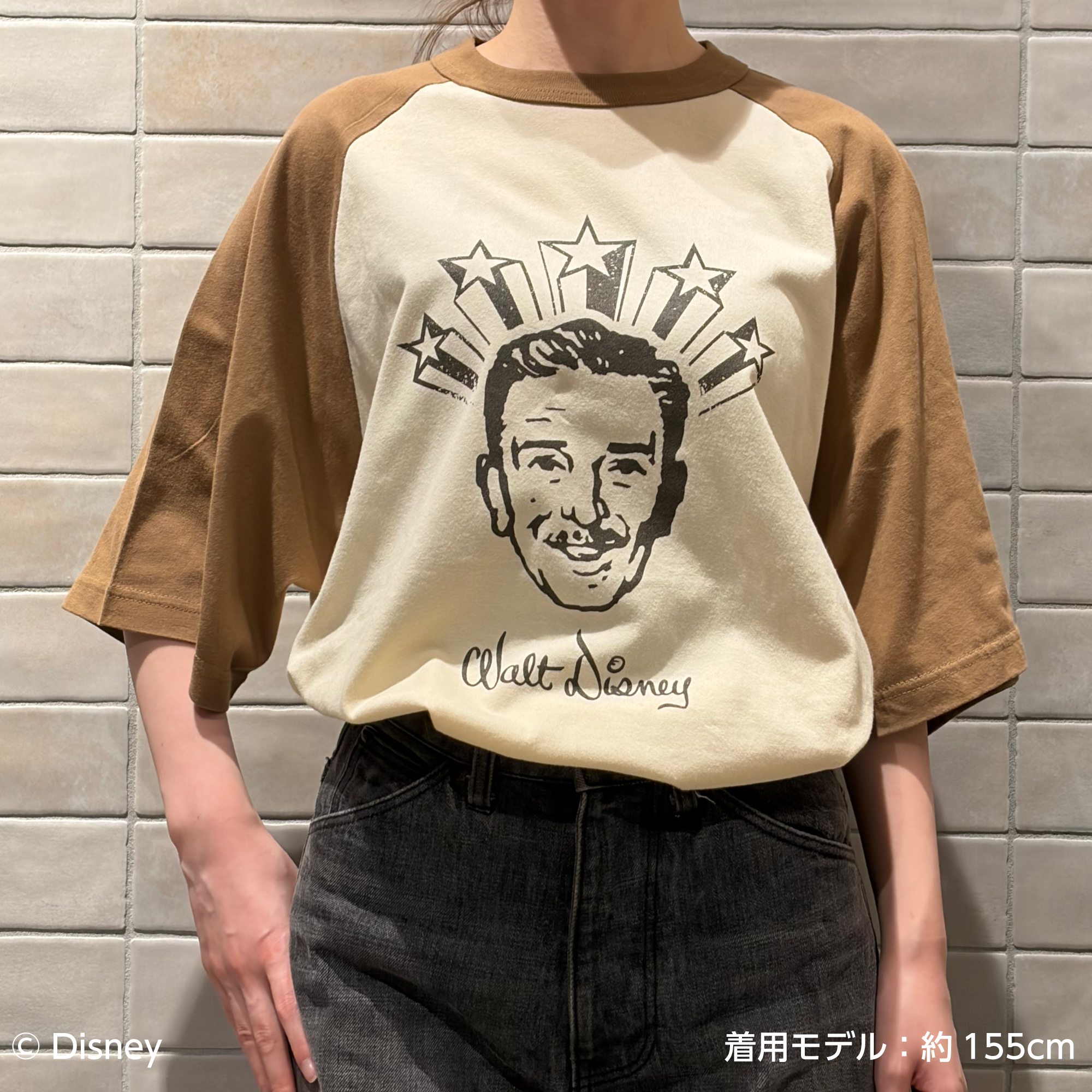 【Disney THE MARKET限定】ウォルト＜スター＞Tシャツ