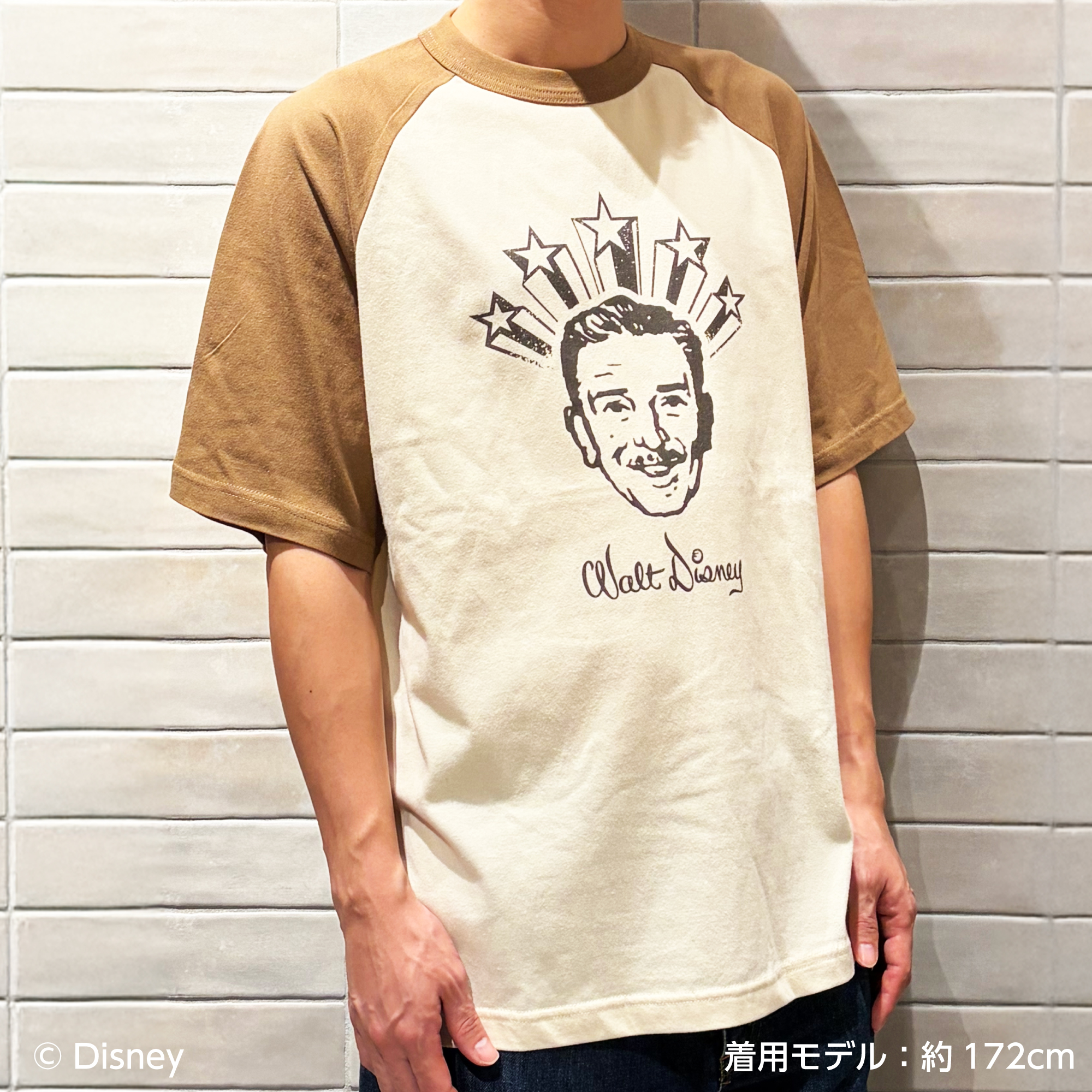 【Disney THE MARKET限定】ウォルト＜スター＞Tシャツ