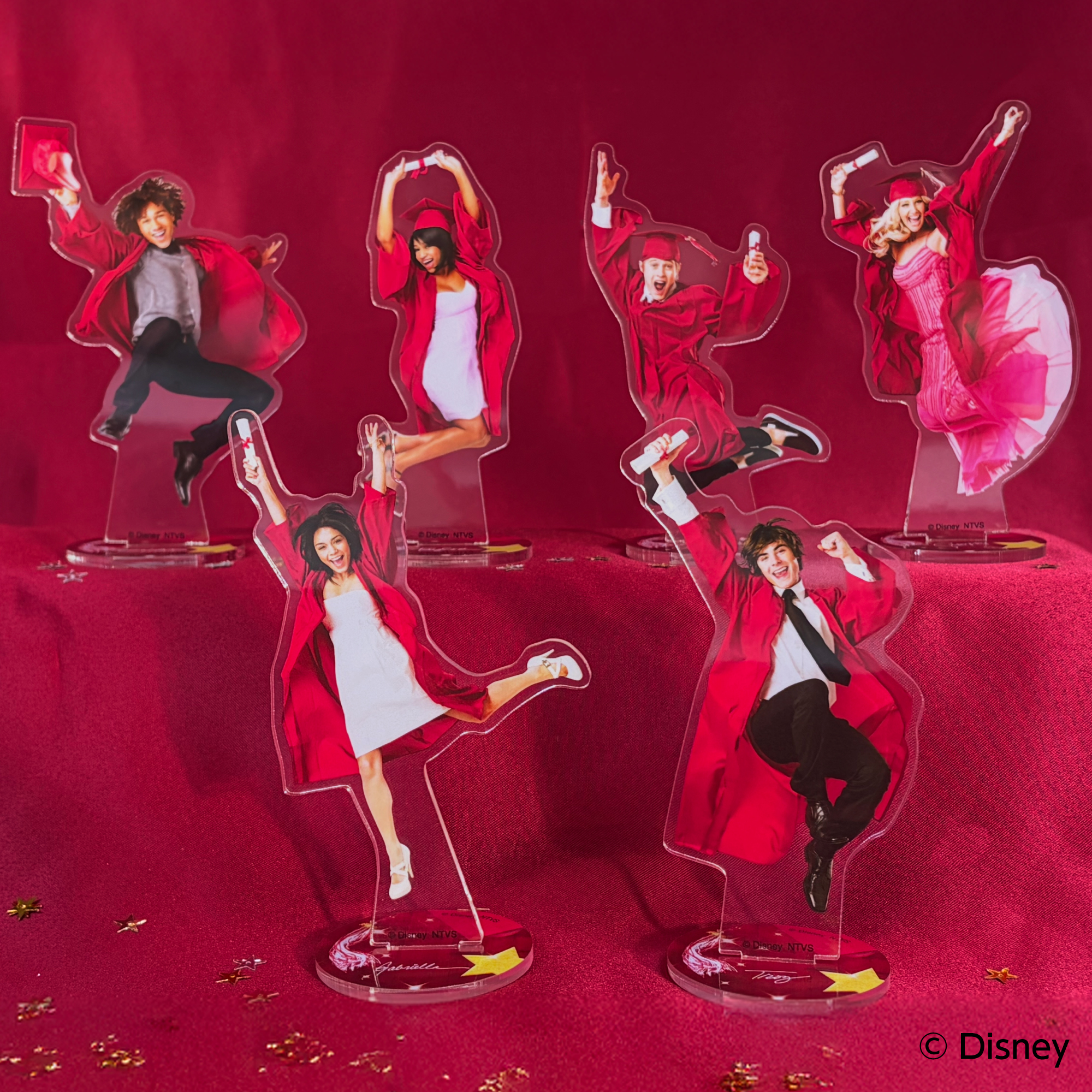 【Disney THE MARKET先行】ハイスクール・ミュージカル　アクリルスタンドコレクション＜Graduation＞