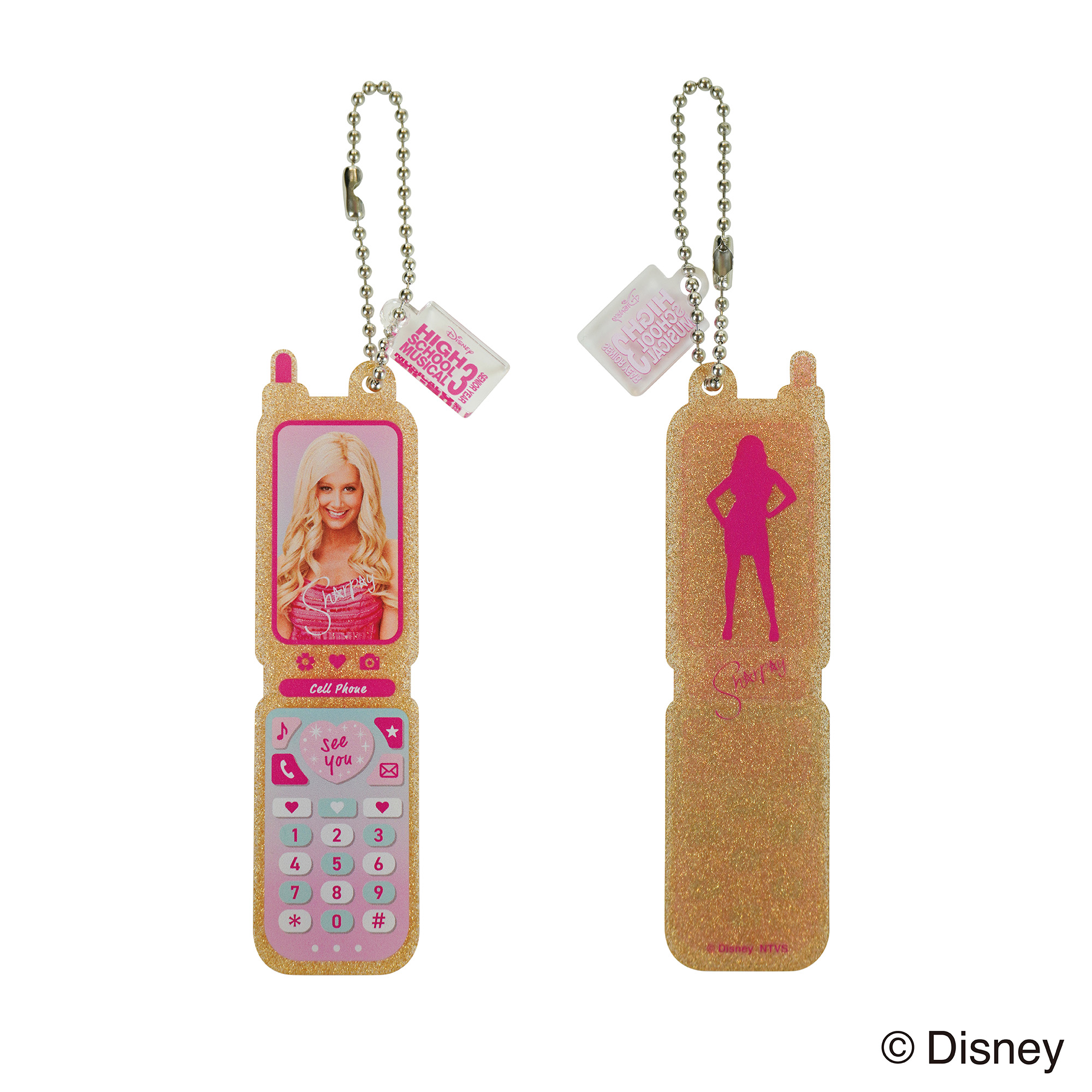 【Disney THE MARKET先行】ハイスクール・ミュージカル　アクリルキーホルダー　ガブリエラ/シャーペイ