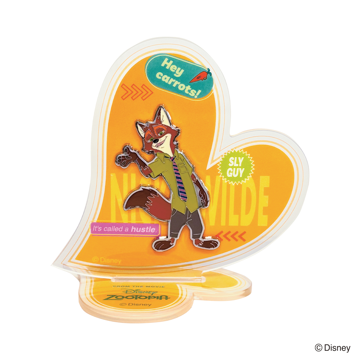 【Disney THE MARKET先行】飾れるピンズ［ズートピア　ニック］（A・B・C）