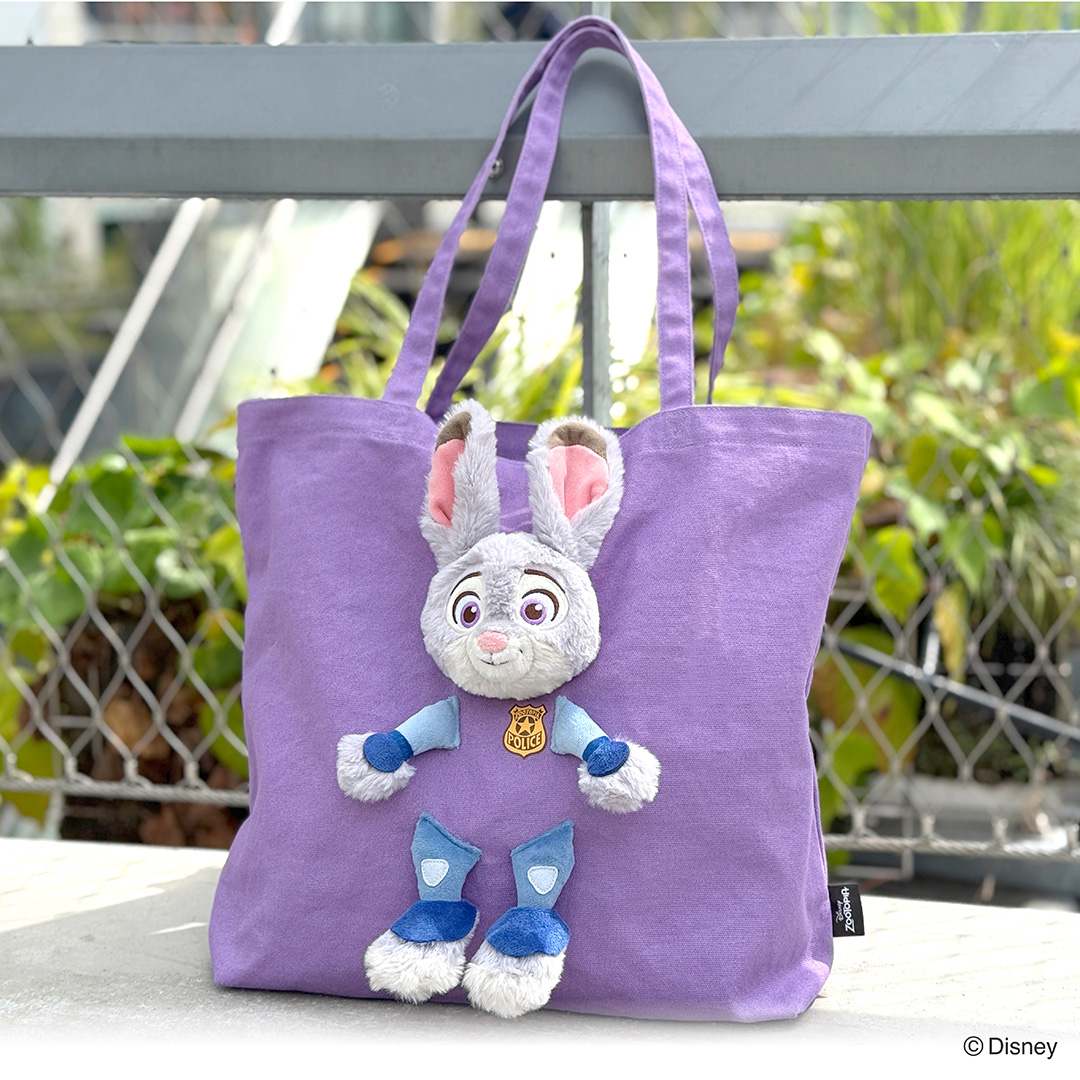 【Disney THE MARKET先行】ディズニー ぬいぬいバッグ ［ニック・ワイルド］［ジュディ・ホップス］