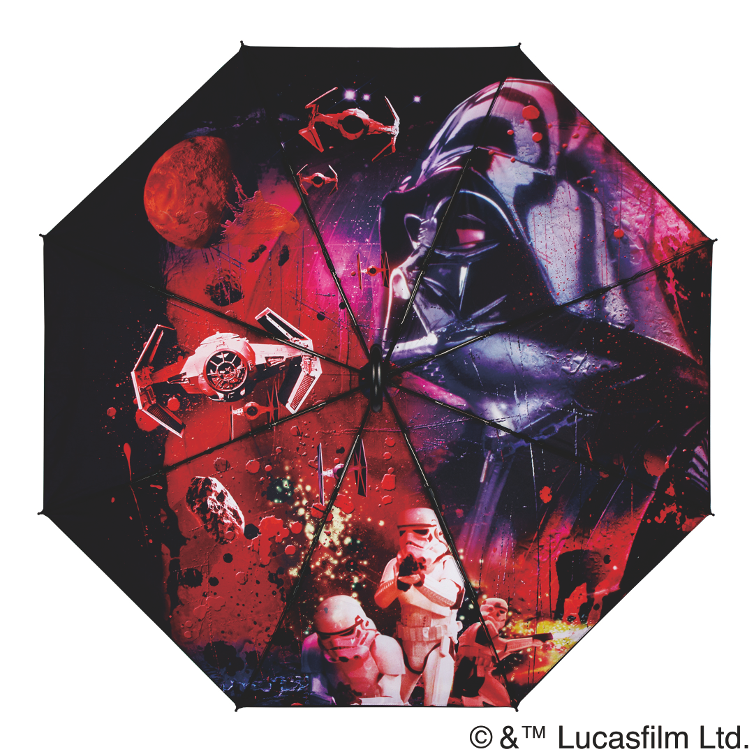 【Disney THE MARKET先行】晴雨兼用両面印刷折りたたみ傘 55cm STAR WARS