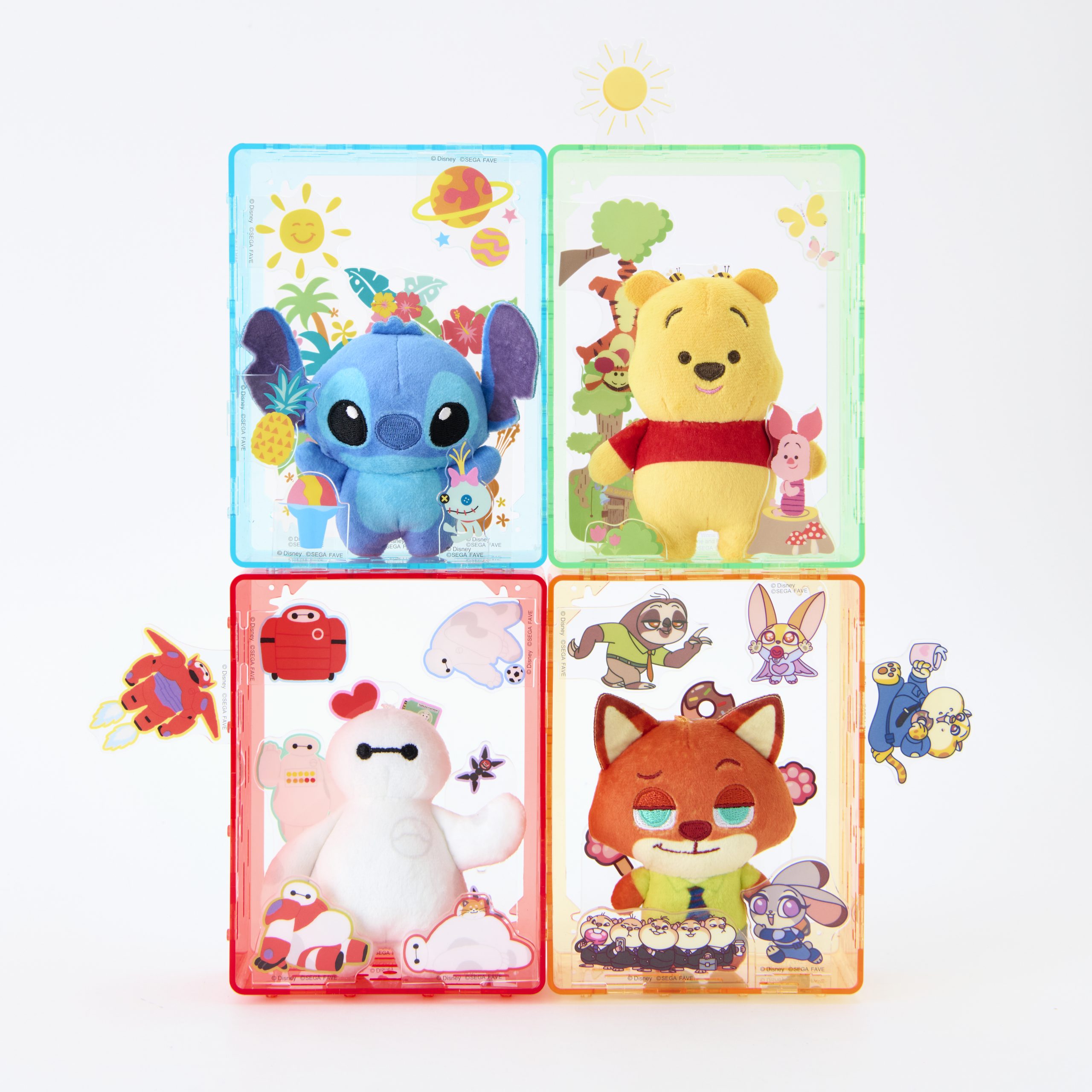 【Disney THE MARKET先行】アクぬいRoom　ディズニーキャラクター　［ベイマックス］［スティッチ］