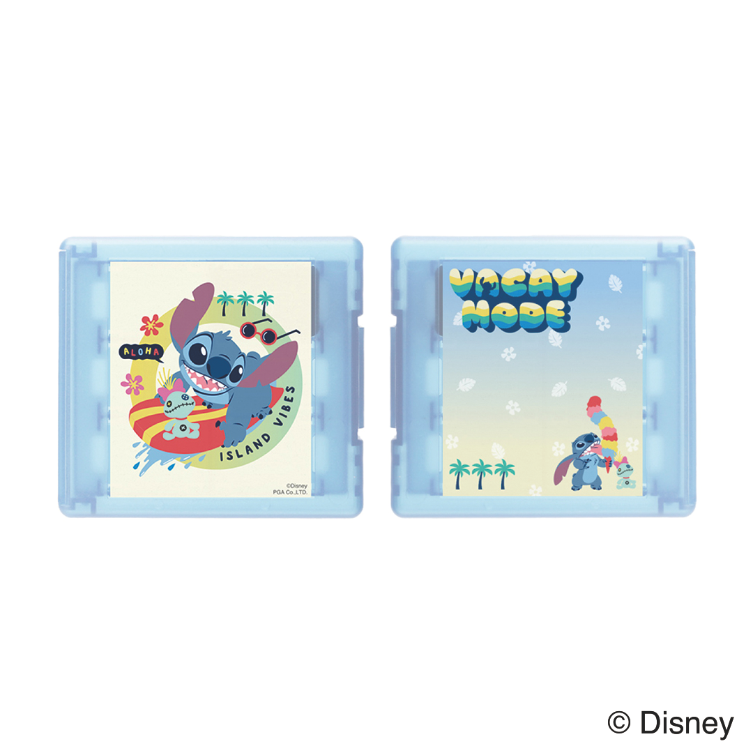 SWITCH１/２兼用 ソフト24枚収納ケース [スティッチ]［くまのプーさん］