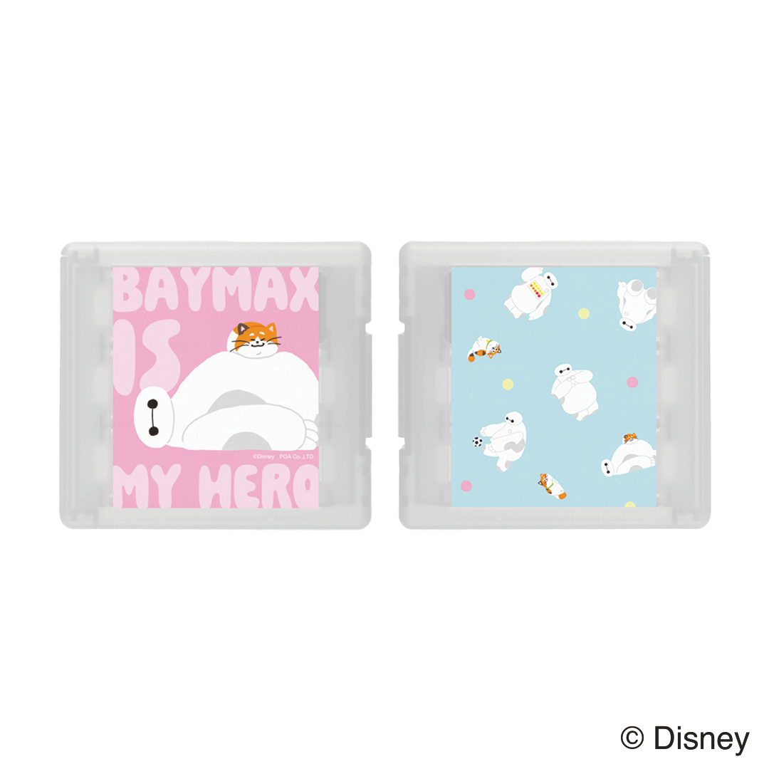 SWITCH１/２兼用 ソフト24枚収納ケース [チップ＆デール]［ベイマックス］