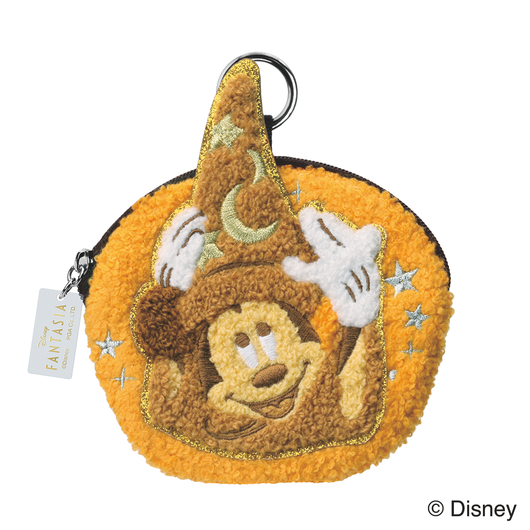【Disney THE MARKET限定】ガジェットポーチ [ファンタジア/ゴールド]