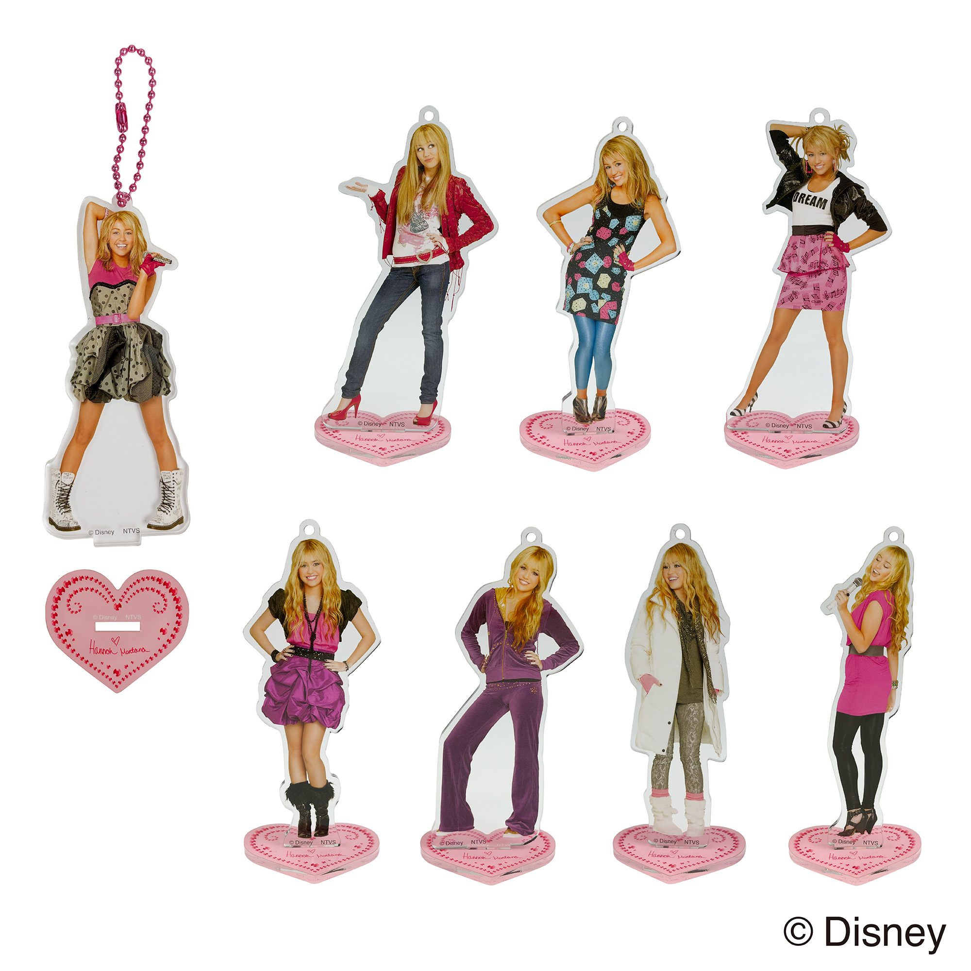 【5月5日発売・Disney THE MARKET先行】ハンナ・モンタナ　アクリルスタンドコレクション