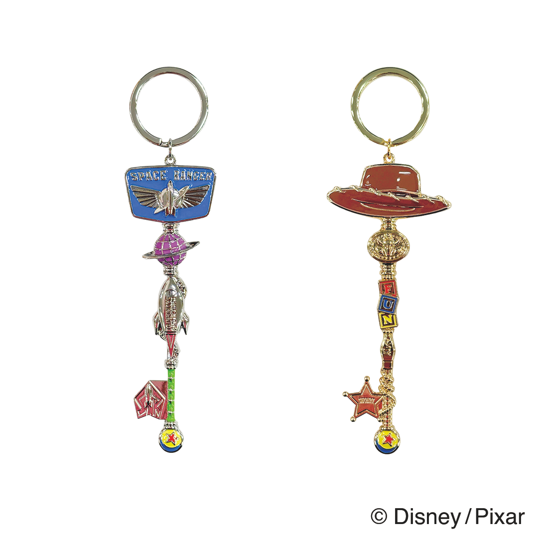 KEY RING［TOY STORY ウッディ］［TOY STORY ジェシー］［TOY STORY バズ・ライトイヤー］［TOY STORY ピザ・プラネット］