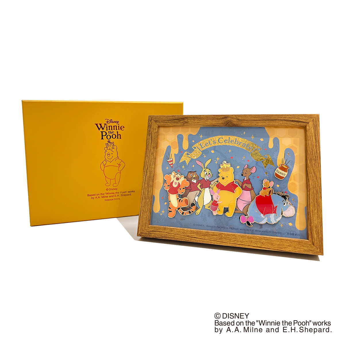 新品★くまのプーさん Winnie the Pooh 油絵風 額縁 グッズ | Disney THE MARKET 2026