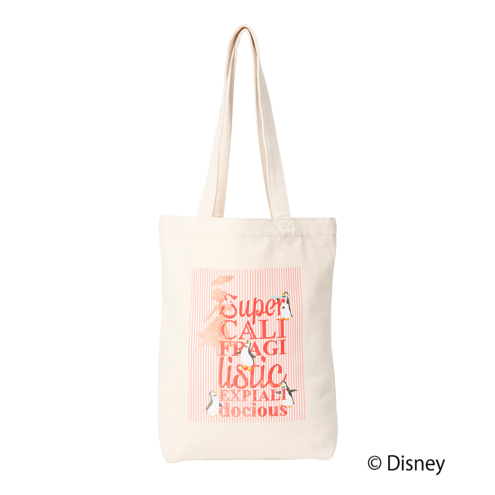【Disney THE MARKET限定】Disneyキャンバストート モアナと伝説の海／メリー・ポピンズ