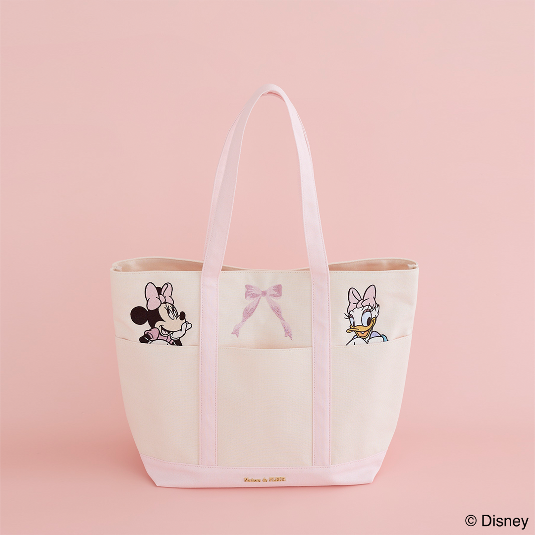 【ミッキー☆ミニー様】アンテプリマ　トートバッグハンドバッグ　ピンク グッズ | Disney THE MARKET 2026