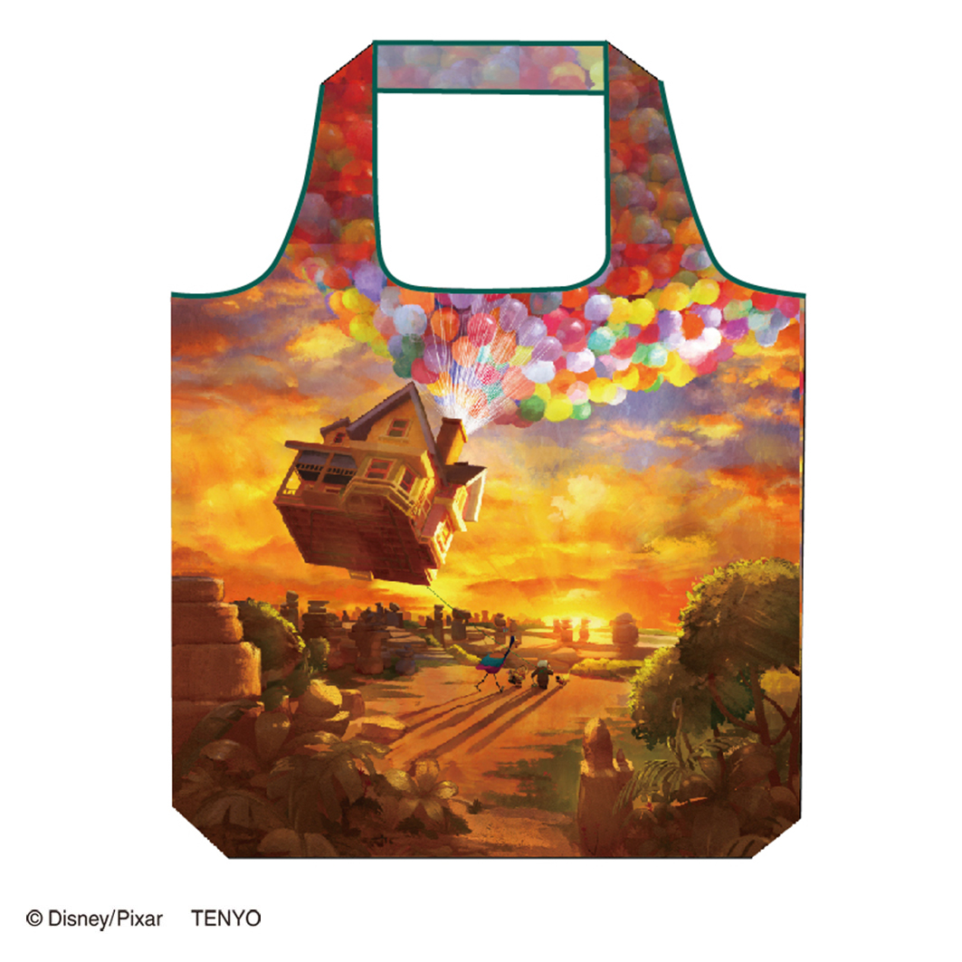 【Disney THE MARKET先行】ディズニー&ピクサー プレミアム・アートバッグ　カールじいさんの空飛ぶ家